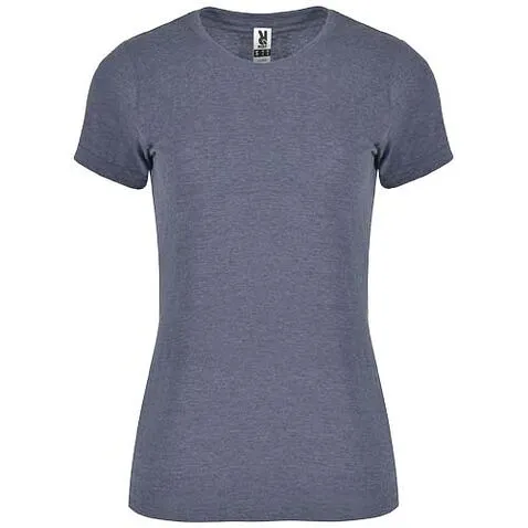 Женская футболка Fox с короткими рукавами - Heather Denim Blue