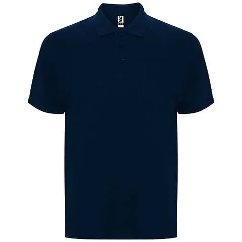 Рубашка-поло унисекс с короткими рукавами Centauro Premium - Navy Blue