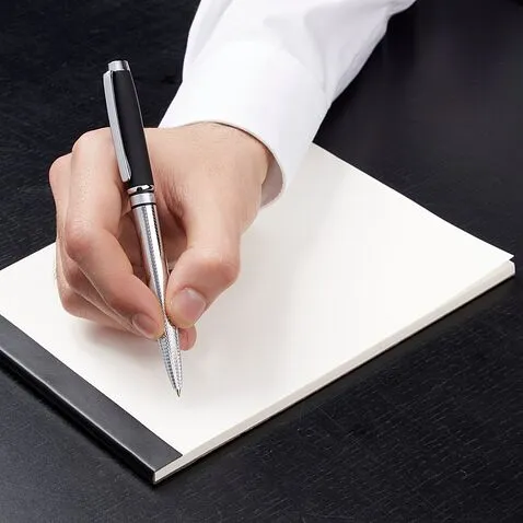 Шариковая авторучка Caprio Soft Black