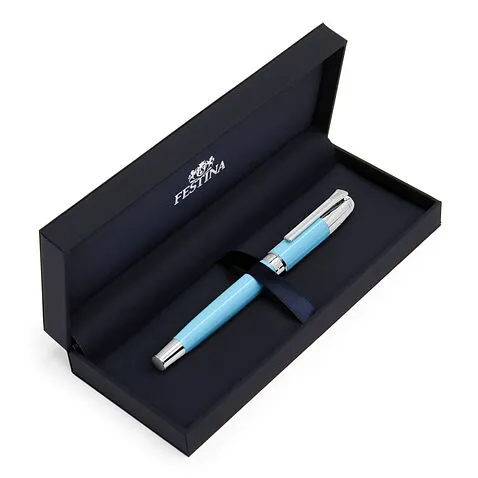 Перьевая авторучка Classicals Chrome Light Blue