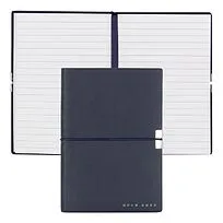 Блокнот формата А6 Elegance Navy Lined