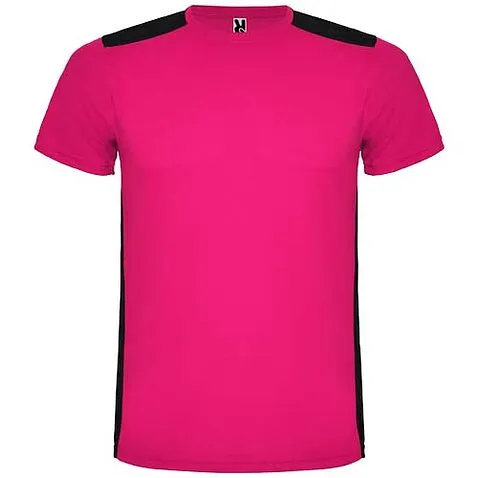 Detroit спортивная футболка унисекс с коротким рукавом - Fuchsia