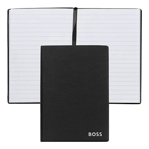 Блокнот формата А6 Essential Black Lined