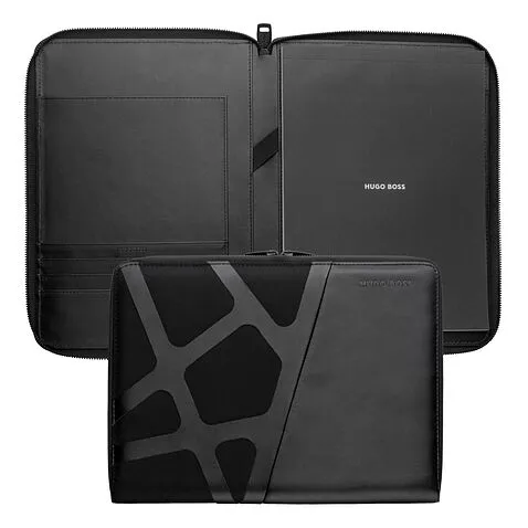 Папка для участника конференции формата А4 Craft Black
