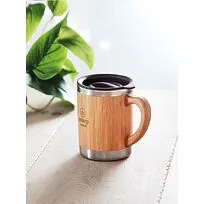 Термостакан из бамбука 300ml MO9689-40