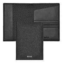Обложка для паспорта Classic Grained Black