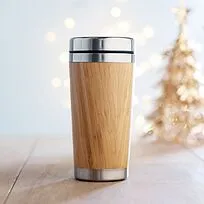 Термокружка с бамбуком 400ml MO9444-40