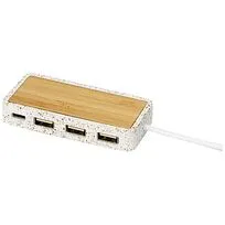 Концентратор Terrazzo USB 2.0 - Натуральный