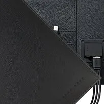Папка формата А5 + портативное зарядное устройство Storyline Black
