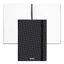 Блокнот формата А5 Monogram Grey Lined
