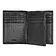 Card holder with flap Classic Smooth Black