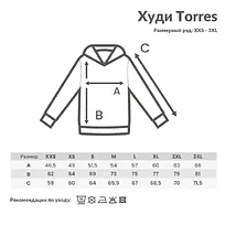 Худи Iqoniq Torres из переработанного неокрашенного хлопка, унисекс, 340 г/м²
