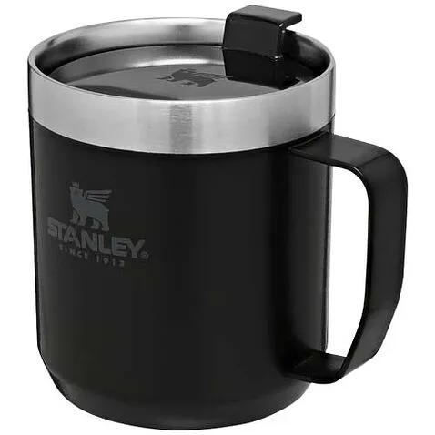 Stanley Classic походная кружка объемом 350 мл - сплошной черный