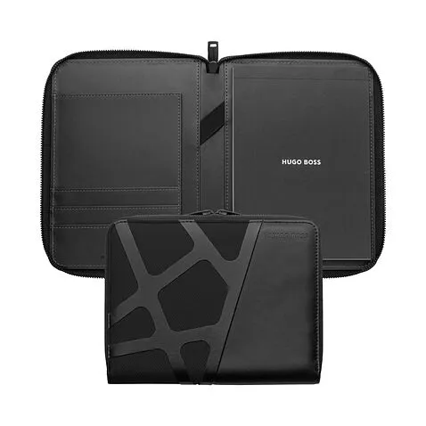 Папка для участника конференции формата А5 Craft Black