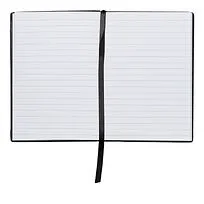 Блокнот формата А6 Essential Black Lined