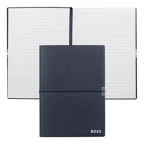 Блокнот формата А5 Elegance Navy Lined