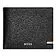 Card wallet with flap Iconic Black