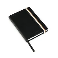 Блокнот формата А6 Iconic Black Lined