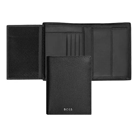 Кошелек для мелочи Classic Grained Black