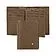 Card holder with flap Chronobike Camel