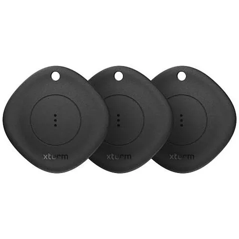 Xtorm XTAG01 дорожная бирка из трех частей - сплошной черный