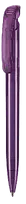 Ручка шариковая Clear Transparent, фиолетовый