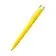 Ручка пластиковая T-pen софт-тач, желтая