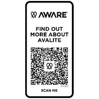 Avalite футболка унисекс Aware™ из переработанных материалов с коротким рукавом - Белый