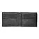 Card wallet with flap Classic Smooth Black