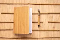 Набор из блокнота и ручки Bamboo, А5