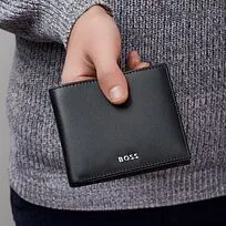 Кошелек для монет Classic Smooth Black