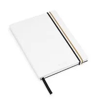 Блокнот формата А5 Iconic White Lined