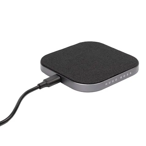 Wireless charger Illusion Dark chrome