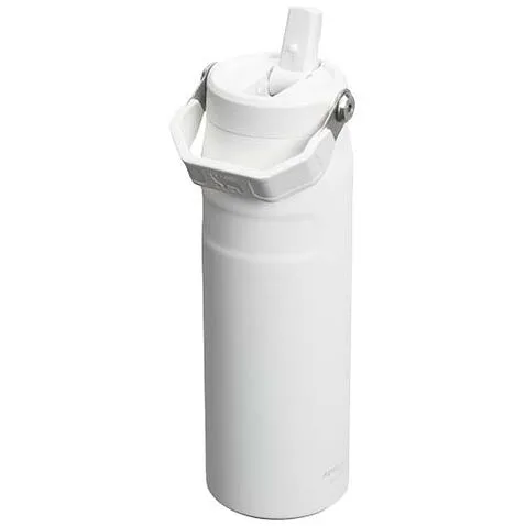 Бутылка для воды объемом 700 мл с откидной трубочкой Stanley IceFlow™ 2.0 - Frosted white
