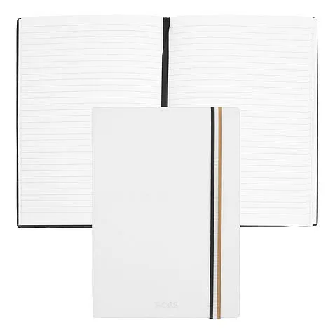 Блокнот формата А5 Iconic White Lined