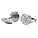 Запонки Button Shinny Chrome