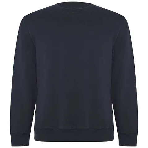 Свитер унисекс Batian с круглым вырезом - Navy Blue