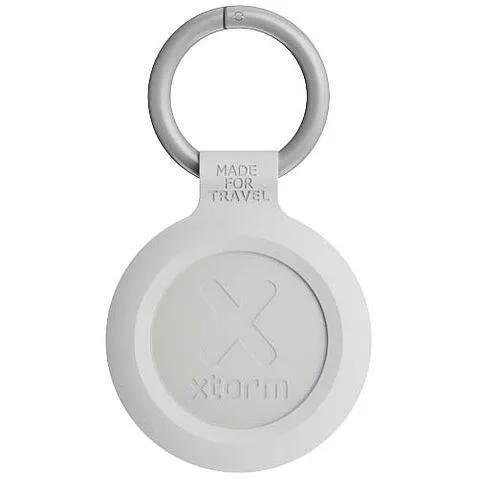 Бирка для путешествий Xtorm XTAG2A0, водонепроницаемая - Ash white melange