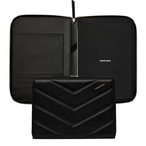 Папка для участника конференции формата А4 Triga Black