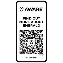 Emerald поло унисекс с коротким рукавом из переработанных материалов Aware™. - Белый