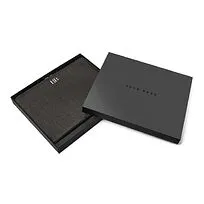 Папка для участника конференции формата А4 Herringbone Black