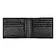 Card wallet with flap Iconic Black