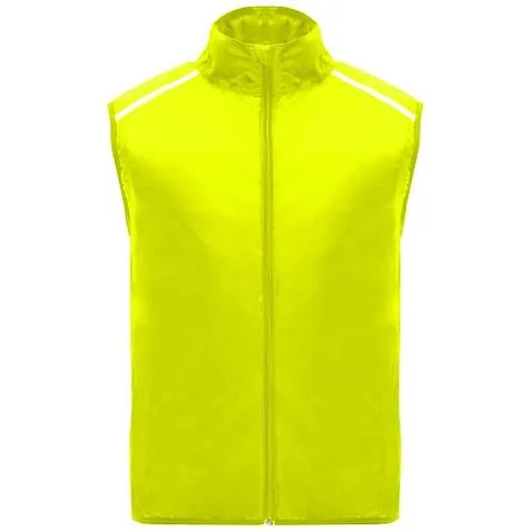 Jannu легкий жилет унисекс для бега - Fluor Yellow