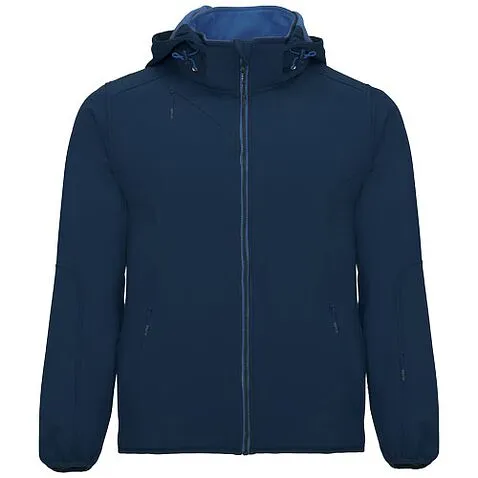 Куртка унисекс Siberia из софтшелла - Navy Blue