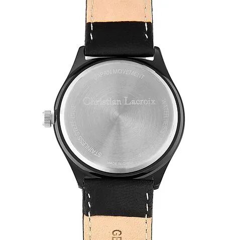 Часы с датой More Black