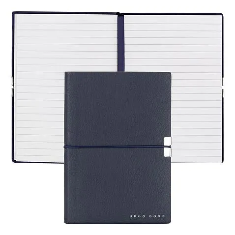 Блокнот формата А6 Elegance Navy Lined